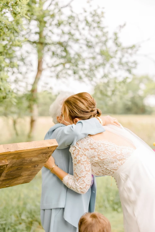 robe événement mariage bonheur marron